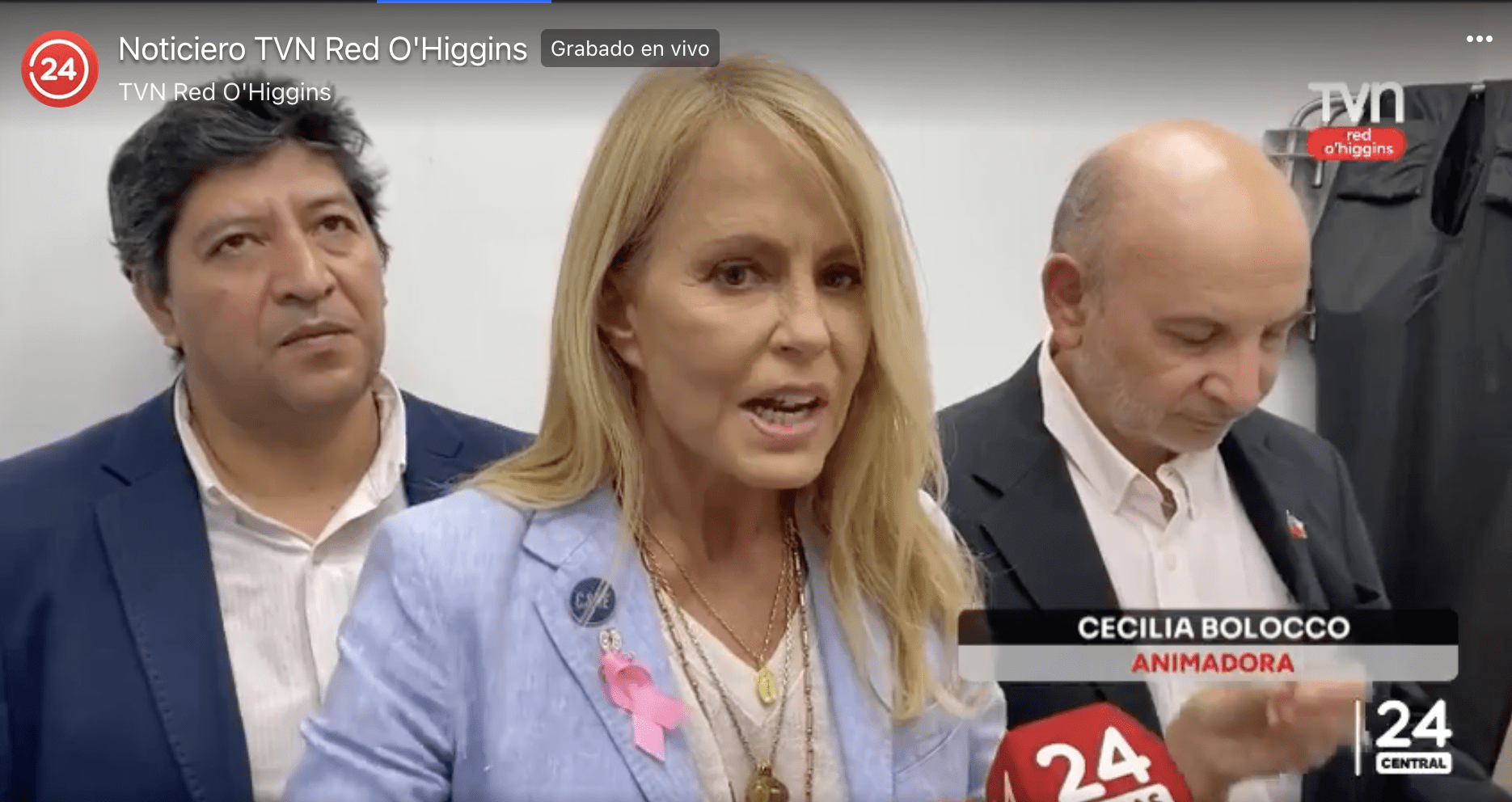 Presidenta de Fundación CARE fue a Rancagua para inaugurar el nuevo mamógrafo móvil, junto a senador Juan Luis Castro
