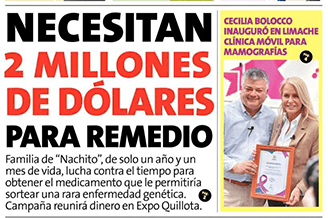 Cecilia embajadora de mamógrafo móvil Limache