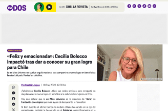 FM Dos: «Feliz y emocionada»: Cecilia Bolocco impactó tras dar a conocer su gran logro para Chile