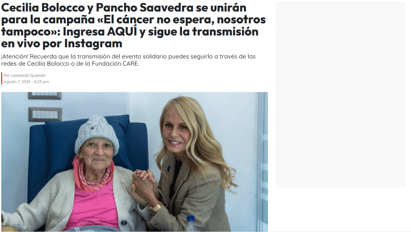 Radio Pudahuel:«El cáncer no espera, nosotros tampoco»: Ingresa AQUÍ y sigue la transmisión en vivo por Instagram