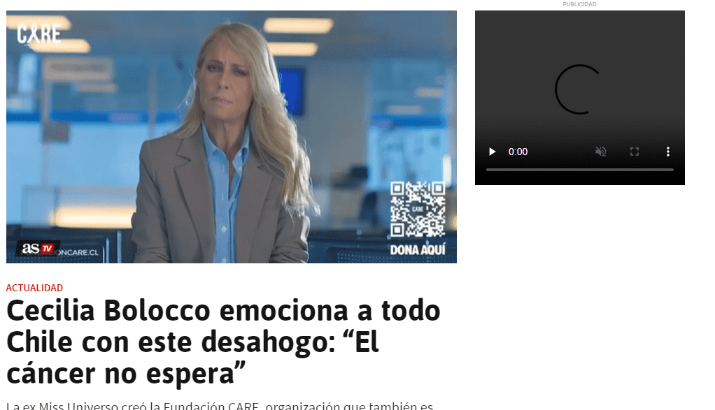 As Chile: Cecilia Bolocco emociona a todo Chile con este desahogo: “El cáncer no espera”