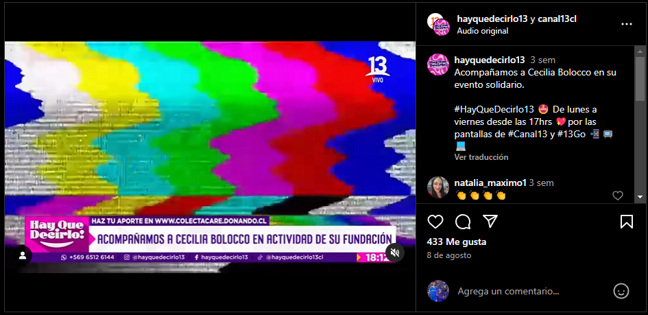 Hay que decirlo: Acompañamos a Cecilia Bolocco en su evento solidario.