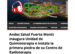 Andes Salud Puerto Montt inaugura Unidad de Quimioterapia e instala la primera piedra de su Centro de Radioterapia – AmigaRadio