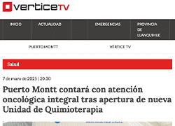 Puerto Montt contará con atención oncológica integral tras apertura de nueva Unidad de Quimioterapia