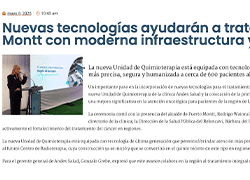 Nuevas tecnologías ayudarán a tratar el cáncer en Puerto Montt con moderna infraestructura y equipamiento – Reloncaviradio
